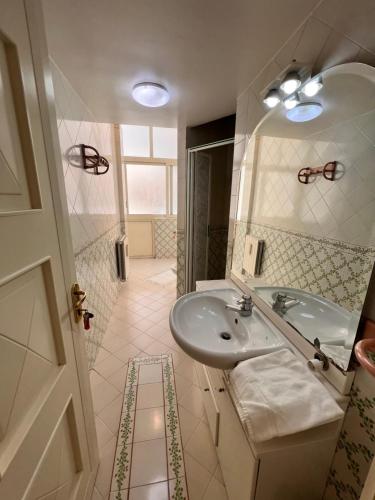Koupelna v ubytování La casa di fili