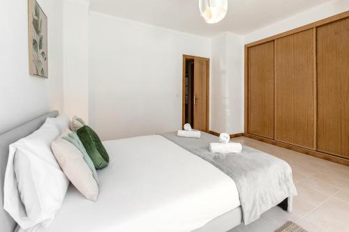 Ένα ή περισσότερα κρεβάτια σε δωμάτιο στο Casa d'Areia