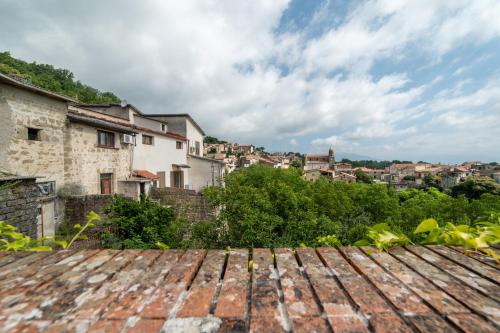 a view from the roof of a house at Radici Dimora natura cultura in Campagnola