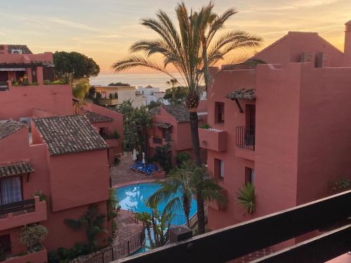 Havsutsikt - penthouse 200 m från stranden - Elviria