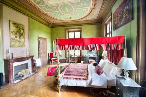 Гостиная зона в Chateau les Villettes