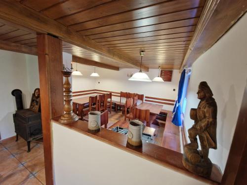 Χώρος καθιστικού στο Pension Piana