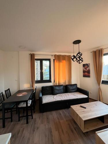 科帕奧尼克的住宿－MONTANA apartment 9，客厅配有沙发和桌子