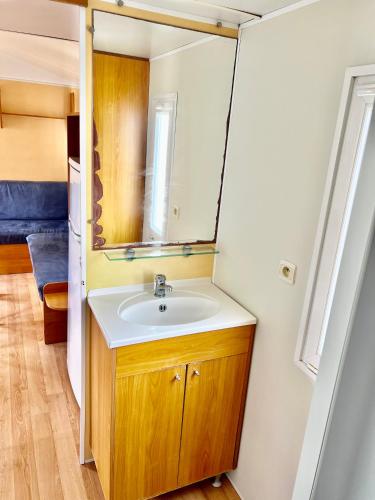 Postel nebo postele na pokoji v ubytování Bumgalow 5X