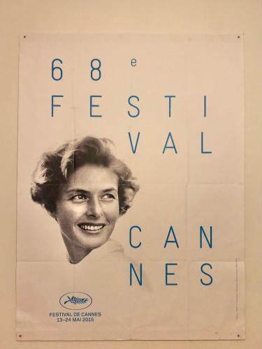 a poster of a woman with the words sixth war cannes at Castel Horizon - Super Cannes - 360 Degrees View in Vallauris