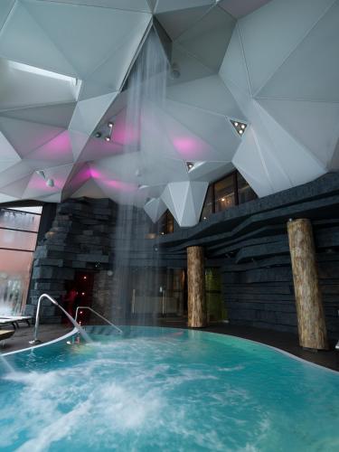 Бассейн в Hotel Żubrówka Spa & Wellness или поблизости