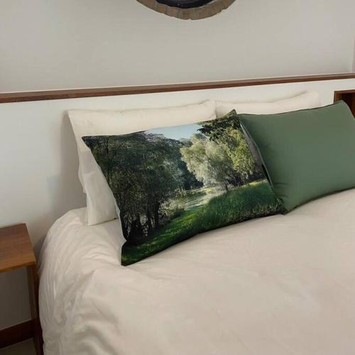 Ένα ή περισσότερα κρεβάτια σε δωμάτιο στο Premium Hanok Villa Namo On