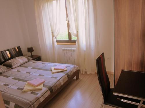 Llit o llits en una habitació de Apartment Iva