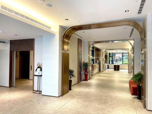 高雄的住宿－天子閣飯店，走廊,建筑物的走廊
