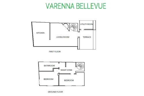 Pelan lantai bagi Varenna Bellevue