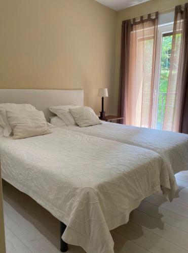 Кровать или кровати в номере Egia donostia