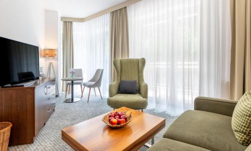 Μια τηλεόραση ή/και κέντρο ψυχαγωγίας στο Hotel Krynica Conference & SPA
