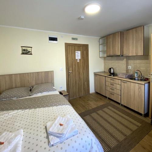 Postel nebo postele na pokoji v ubytování Vila Mirjana Tara