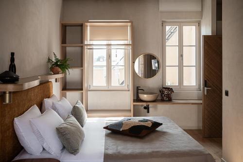 Koupelna v ubytování Casa Modiano Boutique