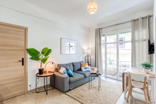 #10 2Pièces Fricéro 3min to the beach/Balcon & AC