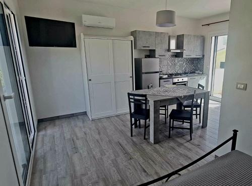 Dapur atau dapur kecil di La Terrazza sul Mare