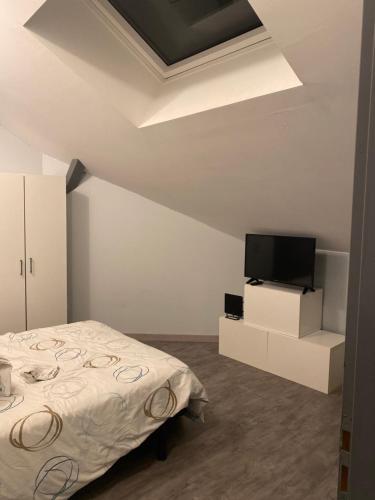 Postel nebo postele na pokoji v ubytování Maison à la campagne 8 personnes