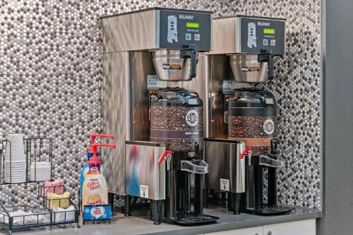 a coffee machine sitting on top of a counter at Extended Stay America Premier Suites - Boise - Meridian in Meridian