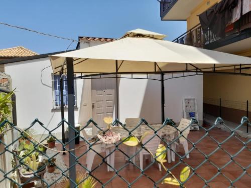 Un restaurante o sitio para comer en Casa Rosetta