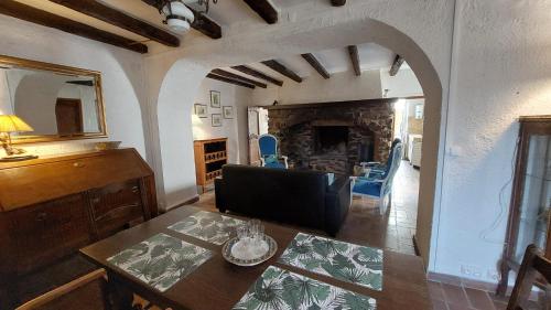 Χώρος καθιστικού στο La Casa Monti au coeur du village de Lama