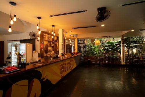Restaurace v ubytování Mad Monkey Hostel Phnom Penh