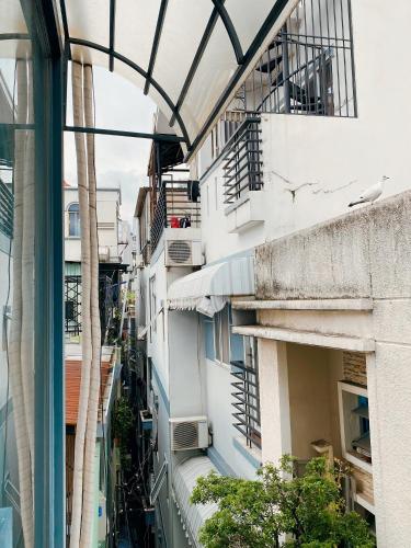 Un balcón o terraza en Laca Hostel