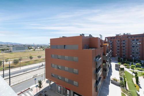 Apartamento Fénix, climatizado, parking y metro en la puerta
