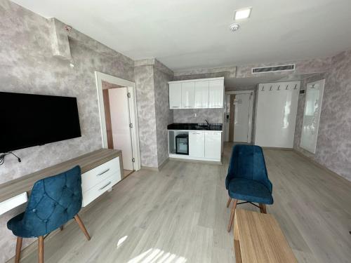 Η κουζίνα ή μικρή κουζίνα στο GrandPazarcıkOtel