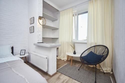 Ένα ή περισσότερα κρεβάτια σε δωμάτιο στο City Rooms Apartments