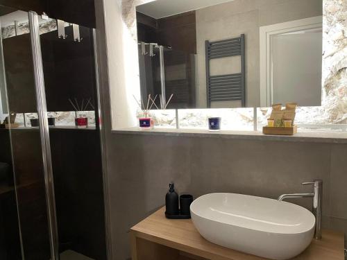 Ванная комната в Taormina Rooms centro storico