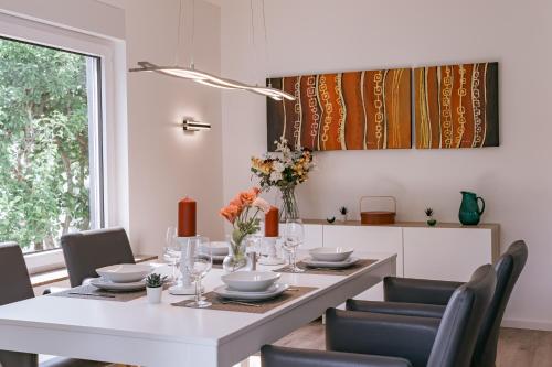 Posezení v ubytování bonquartier Stilvoll aufm Land leben, Top-Anbind