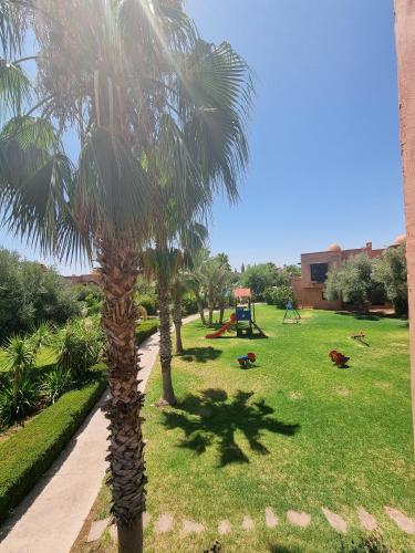 Taman di luar La Perle de Marrakech by Atlas Golf Resort