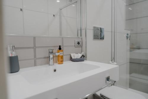 Koupelna v ubytování RIMIR Hotel & Centro Benessere
