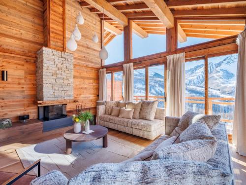 Chalet de Luxe à Saint Martin de Belleville · Accès Piste · Sauna · Cinéma · Parking Inclus - FR-1-344-1166