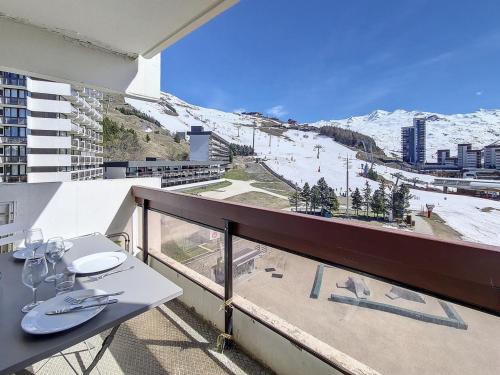 Studio lumineux aux Menuires - Ski aux pieds, balcon sud - FR-1-344-1180