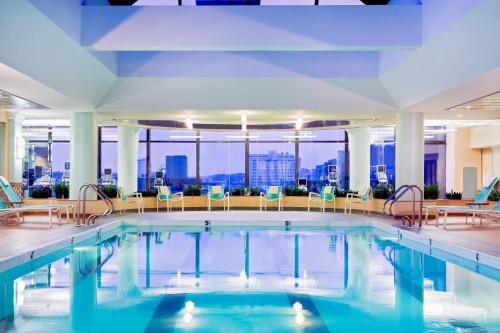 Bazén v ubytování Boston Marriott Copley Place nebo v jeho okolí