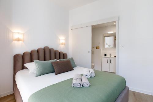 Comfortable studio W balcony Cannes center TGV