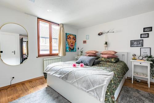 * Loft 3 pièces/Calme, tout équipé @ Centre Ville