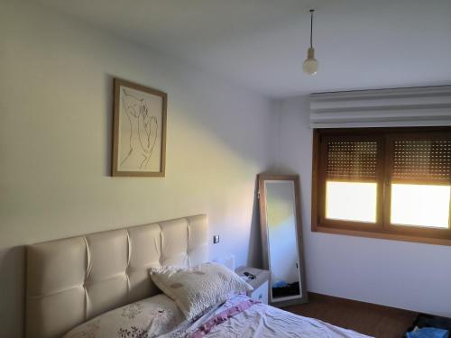 Postel nebo postele na pokoji v ubytování Apartamento Muiño Bueu