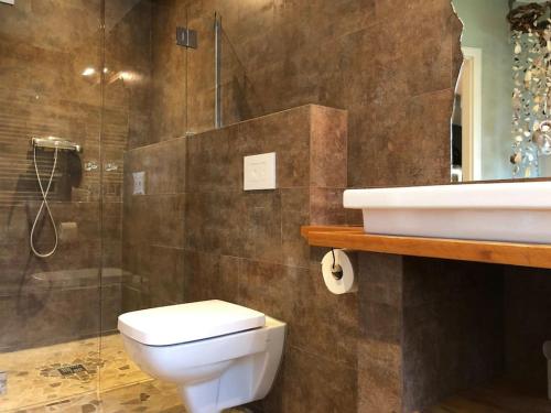 Ένα μπάνιο στο Künstlerapartment Potsdam