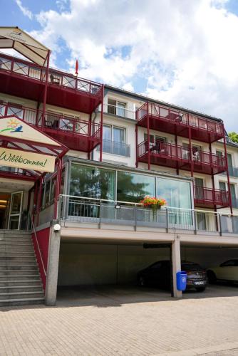 Μπαλκόνι ή βεράντα στο Chalet Sonnenhang Oberhof