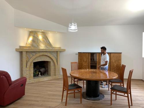 Posezení v ubytování Gio' house