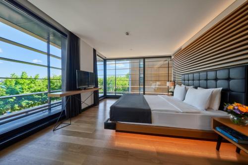 Postel nebo postele na pokoji v ubytování Metropolitan Hotels Bosphorus - Special Category