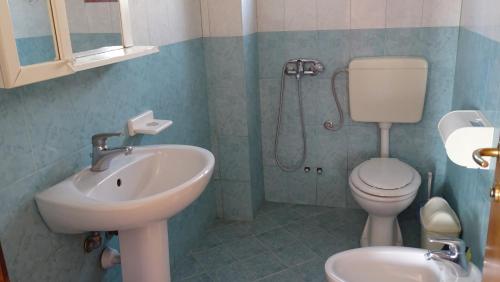 Koupelna v ubytování Residence Jazoj