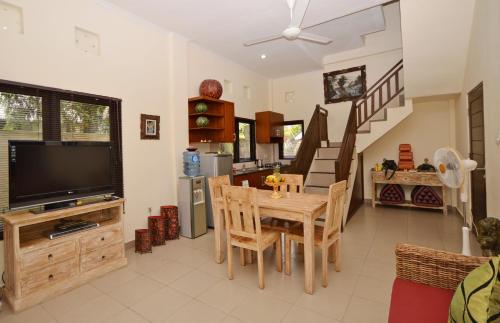 Dining area in a panziókat