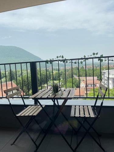 Balkón nebo terasa v ubytování Luxury Apartment Suljic