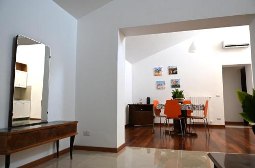 Χώρος καθιστικού στο Loft Mazzini