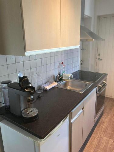 Ett kök eller pentry på Central Akureyri Apartment Dream4you