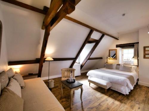 Katil atau katil-katil dalam bilik di Les Granges Hautes