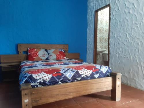 Katil atau katil-katil dalam bilik di Ibiza Eco Aventura